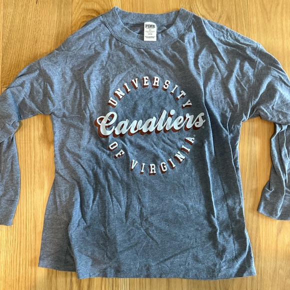 VS Pink UVA Long Sleeve Tee - Picture 1 of 5